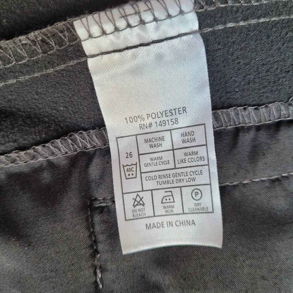 Nomad Jacket Mens Sz M Tech Fleece Lined Hooded Full Zip Snap Pockets Gray READ - Picture 11 of 15